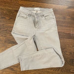 Loft Modern Skinny Grey Jeans size 27, 4